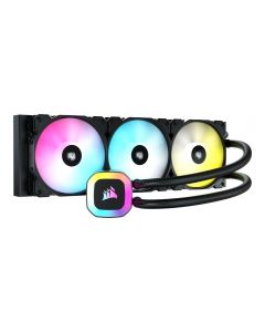 Water Cooler Corsair H150 RGB, 360mm, Intel/AMD, Preto