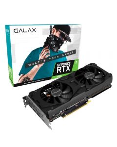 Placa de Vídeo RTX 3060 1-Click OC LHR Galax GeForce 12GB GDDR6 15 Gbps Ray Tracing DLSS
