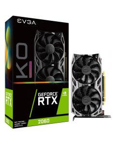 Placa de Vídeo RTX 2060 KO Ultra Gaming EVGA NVIDIA GeForce 6GB GDDR6