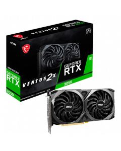 Placa de Vídeo RTX 3050 Ventus 2X 8G OC MSI NVIDIA Geforce 8GB GDDR6 DLSS Ray Tracing