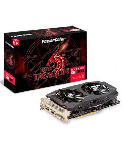 Placa de Vídeo RX 580 PowerColor Red Dragon AMD Radeon 8GB GDDR5